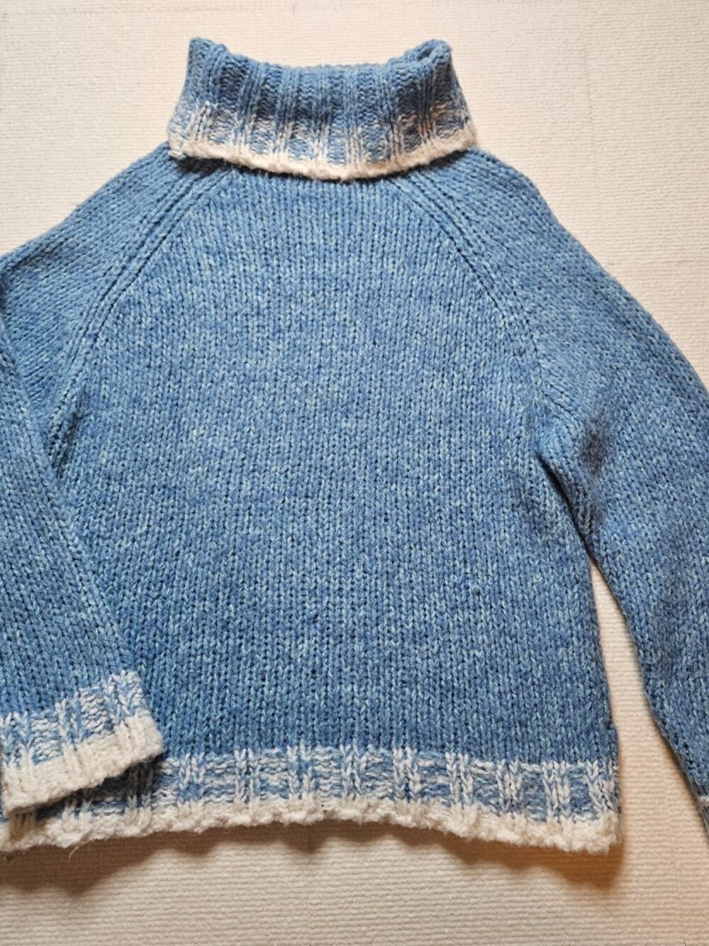 Faded Glory cowl neck wool blend sweater - size Large - Picture 8 of 8
